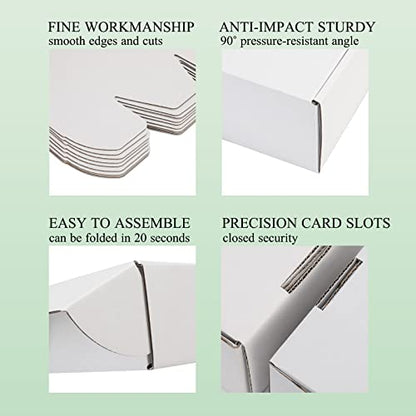 7x5x3 White Shipping Boxes for Small Business, Packing, 25 Pack - color: White, size: 7x5x3 inch