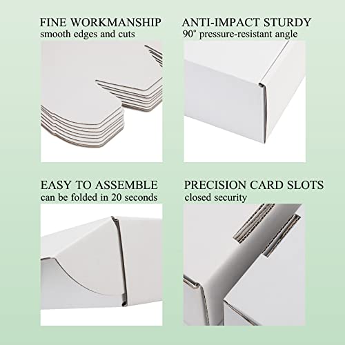 6x4x4 White Shipping Boxes for Small Business, Packing, 25 Pack - color: White, size: 6x4x4 Inch