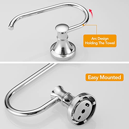 BESy Toilet Paper Holder Wall Mount Bathroom Tissue Holder Polished Chrome - color: Polished Chrome