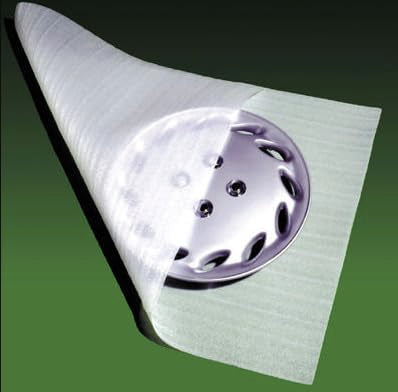 24" Wide x 175' Long 1/8" Thick Packing Foam Roll, Perforated, In Box For Shipping, Packing, Moving, and Storage; Moisture Repellent
