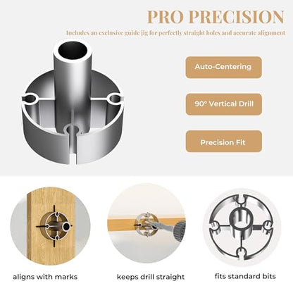 8pcs Floating Shelf Bracket Heavy Duty,Hidden Shelf Brackets Wall Mount,Floating Shelf Hardware Kit with Jig (6 inch-8pcs) - size: 6 inch-8pcs