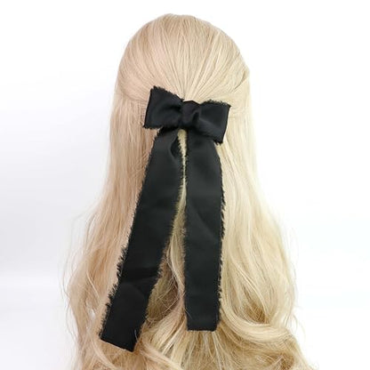 Silk Satin Ribbon 1-1/2 Inch x 30 Yards Gray & Black & Burgundy - color: Gray& Black& Burgundy