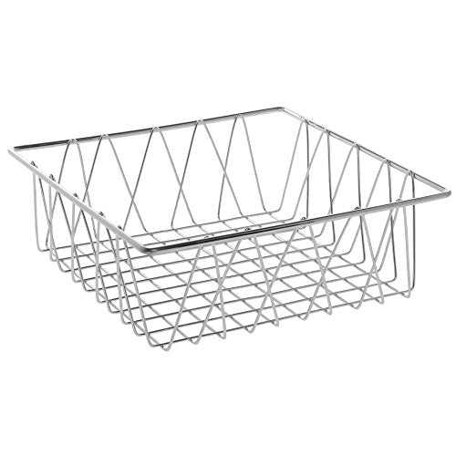 HUBERT Wire Basket - 12"L x 12"W x 4"H