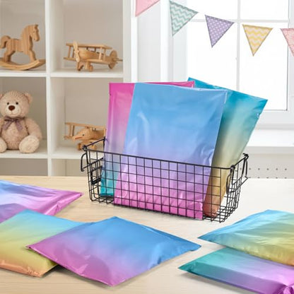 Metronic Cute Poly Mailers 10x13" 20pc Small Shipping Bags Self Seal - color: BluePink, size: 10x13" 20PC