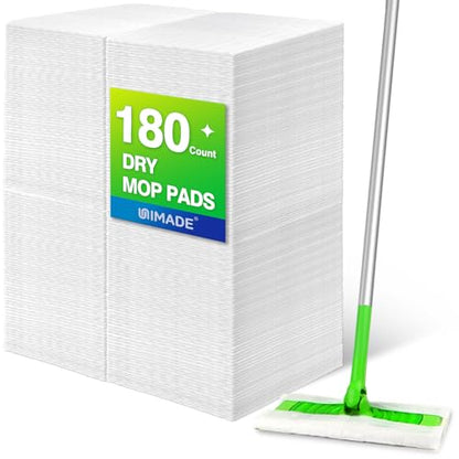 UNIMADE Dry Sweeping Cloths, 180 Count Mop Refills - size: 180 Count