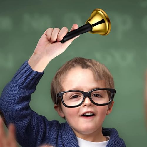 Classic Dinner Bell - Hand Bells for Weddings, School, Parties & Christmas