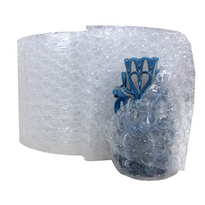 Amazon Basics Bubble Cushioning Wrap for Moving, Packing, Shipping and Storage, Heavy Duty Protection for Fragile Items, 12-inch x 100-foot Long Roll, Large 5/16", Clear - size: 12 inch x 100 ft