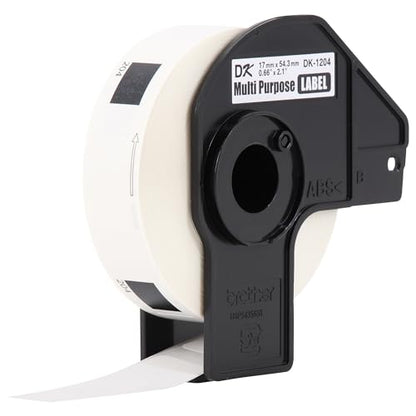 Brother Genuine DK-12043PK Multipurpose Paper Label Roll, Die-Cut Paper Labels, Engineered for Excellence, 400 Labels Per Roll, (3) Rolls per Box (DK12043PK) - size: 3 Rolls