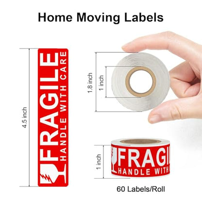 24-Roll 1440 PCS Moving Label for Box, 1×4.5 Color-Coded Sticker - color: 24-colors