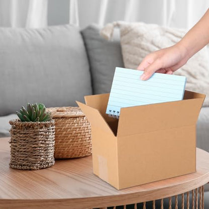zmybcpack 80 pack 7x5x4 inch Cardboard Box Mailers, Kraft Shipping Boxes - size: 80 pack 7"x5"x4"