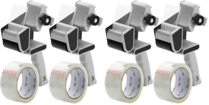 Mr. Pen- Heavy Duty Packing Tape Dispenser Gun, 2 Inch (Pack of 2) - color: Black, size: 4 Pack