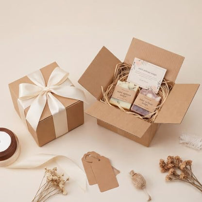 CRUGLA 30 Packs 4x4x4 Shipping Boxes for Small Business, Corrugated Cardboard Boxes Bulk for Shipping Packing Mailing - size: 4x4x4 Inch 30 Pack