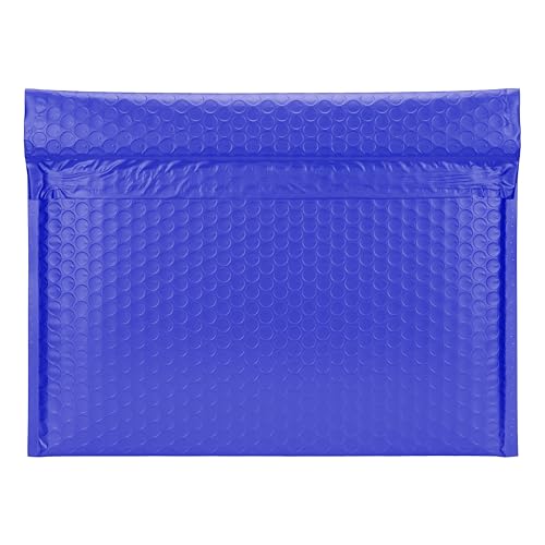 Blue Side-Loading Bubble Mailers 13 x 10 Inches,Pack of 27 - size: 13x10" 27PCS