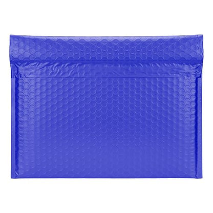 Blue Side-Loading Bubble Mailers 13 x 10 Inches,Pack of 27 - size: 13x10" 27PCS