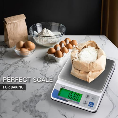 Polit Digital Kitchen Scale, Commercial Grade for Baking, 30lb/13kg