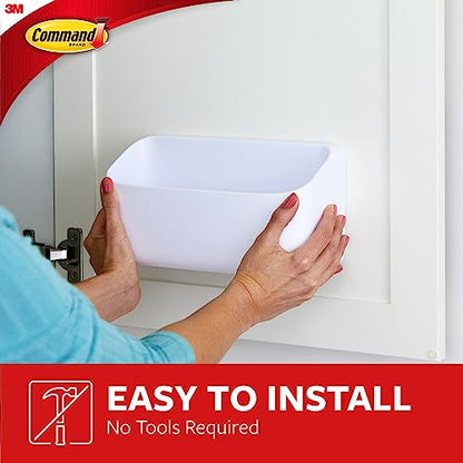 Command Organizing Caddy, 1 Caddy, 4 Large Strips