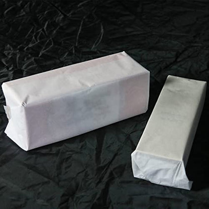 White Tissue Paper Roll for Packaging Gift Bags, 2" x 2756' Recyclable White Wrapping Paper Compatible with Honeycomb Packing Paper Roll Dispenser, Gift Wrap Tissue Roll Only