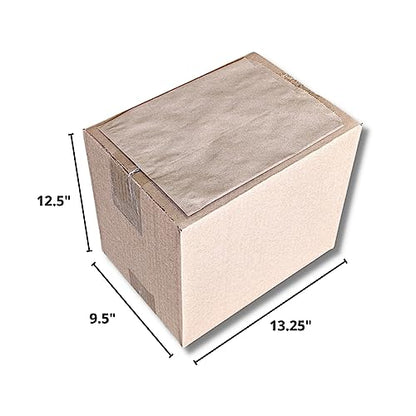 A Package 4 It 1,000-100% Recycled Brown Flat Paper Merchandise Bags - Medium (8 1/2 x 11)