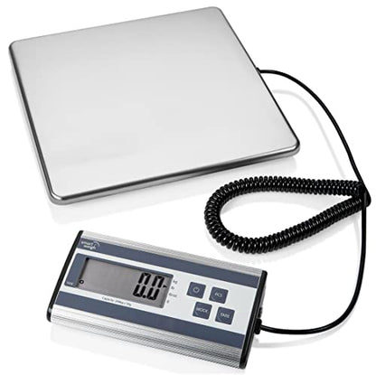 Smart Weigh Shipping Scale Digital Postal Scale for Packages 440lbs x 6 oz - color: 440 lbs Stainless Steel
