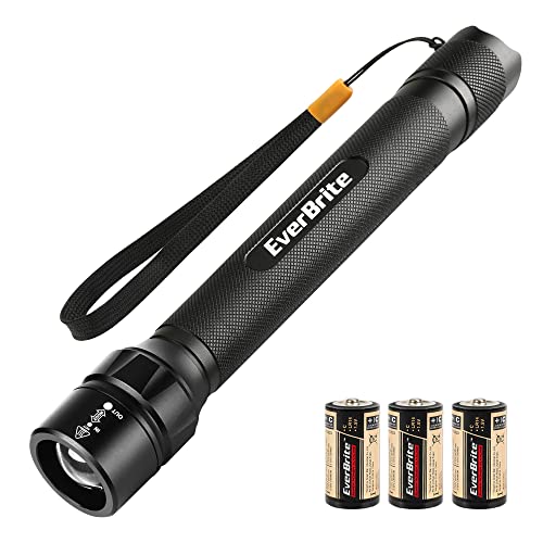 EverBrite Tactical Flashlight 600 Lumens Zoomable 4 Light Modes