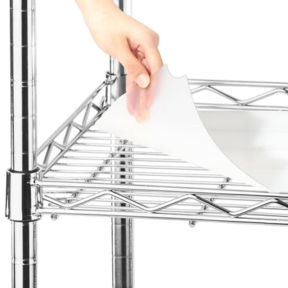 Frienda Wire Shelf Liners,16.9 x 12.8 Inch,Clear,Set of 10 - color: Clear, size: 16.9 x 12.8 Inch