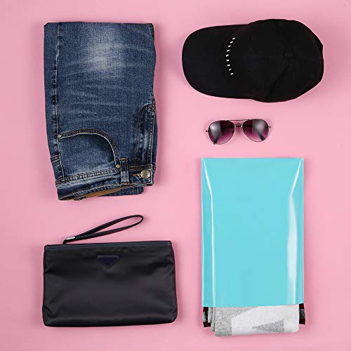 UCGOU Small Poly Mailers 9x12 Inch Teal 200 Pack Plastic Shipping Bags - color: Teal, size: 9X12" 200PC