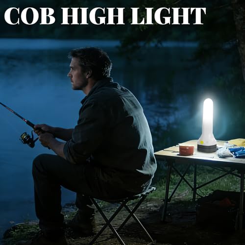 Rechargeable Flashlight High Lumens, 3-in-1 Spotlight Floodlight Strobe