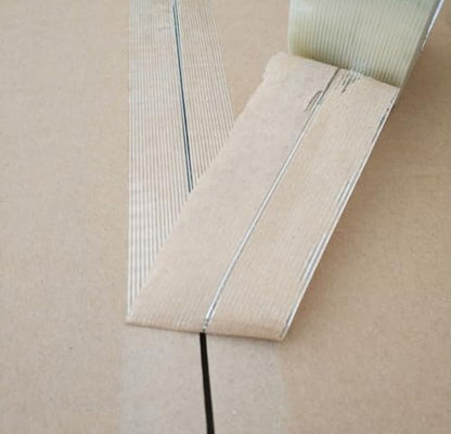 BOMEI PACK 6PACK Reinforced Packing Tape, 5.5Mil 2Inx 60Yds, Heavy Duty Fiber Strapping Adhesive Packaging Tape - size: 6Rolls (2inch x 60yds)