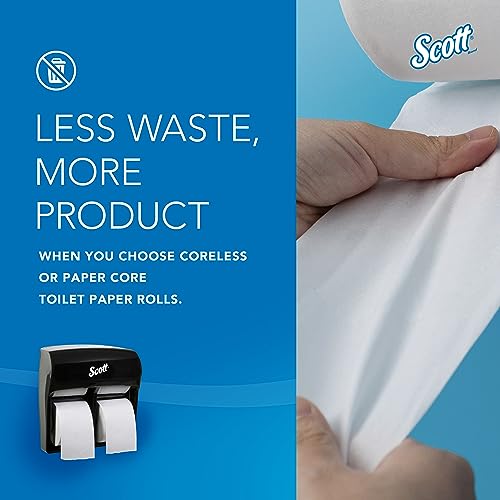 Scott Professional High-Capacity Toilet Paper Dispenser, Black (44518)