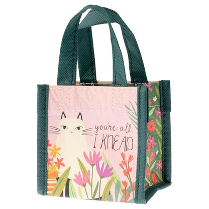Karma Tiny Reusable Gift Bags, Tote Bag and Gift Bag with Handles, Perfect for Birthday Gifts and Party Bags RPET 1 Hedgehog - color: Cat