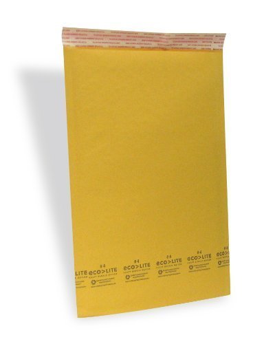 #4 Size Kraft Bubble Mailers Self Seal/100 Cs