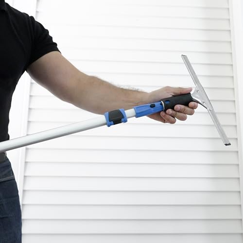 Unger Professional Connect & Clean Performance Squeegee for Glass & Window Care with Replacement Rubber,Heavy Duty Cleaning Supplies with Streak-Free Results,Handheld Cleaner Tool, 12 Inch(Pack of 10) - size: 12 Inch (Pack of 10), style: 12” Performance G