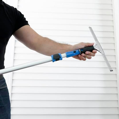 Unger Professional Connect & Clean Performance Squeegee for Glass & Window Care with Replacement Rubber,Heavy Duty Cleaning Supplies with Streak-Free Results,Handheld Cleaner Tool, 12 Inch(Pack of 10) - size: 12 Inch (Pack of 10), style: 12” Performance G