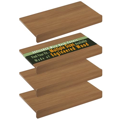 Wire Rack Covers for Shelves(4pcs, 28" W x 16" D)