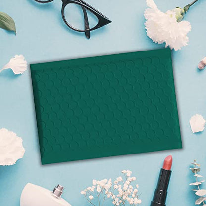 Yens Bulk Green Poly Bubble Mailers 6x10 250 Pack Usable 6x9 - color: Green, size: 6" x 10"
