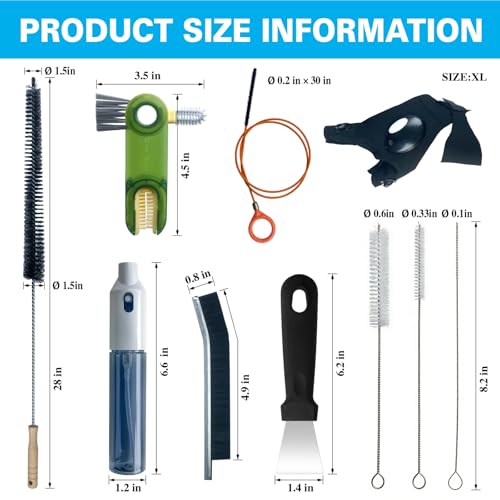 King Origin 13 PCS Deep Crevice Cleaning Brush Set - color: 13-pack