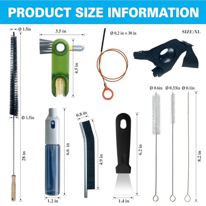 King Origin 13 PCS Deep Crevice Cleaning Brush Set - color: 13-pack