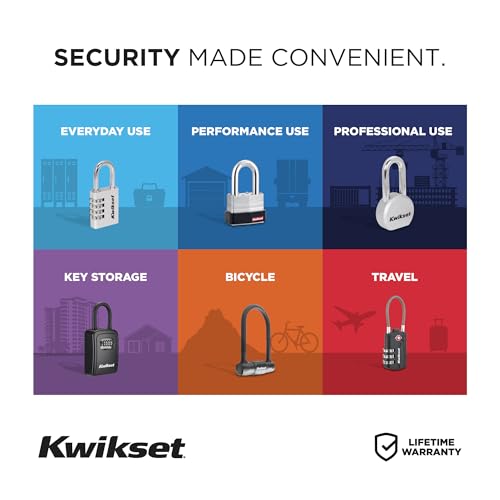Kwikset Looped End Security Cable, 15 ft, 5/8 in Diameter, Steel, Black - size: 5/8" Diameter