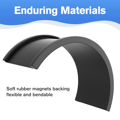 MaxGear 30 Pack C Channel Magnetic Label Holders, 1 x 3 - size: 1"x3", style: 30 Pack