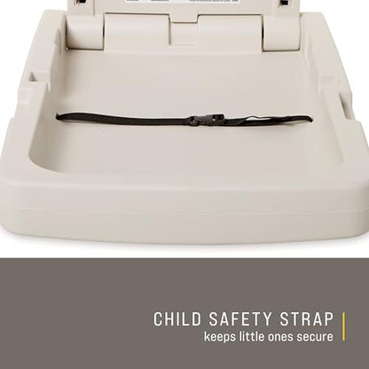 Rubbermaid Commercial FG781988LPLAT Vertical Baby Changing Station, Light Platinum
