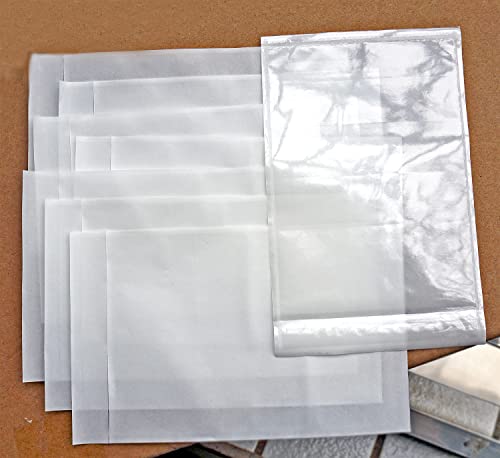 Premium 4.7''x7.5'' Packing List Envelope, Tailored Size for 4x6'' Shipping Labels,Self Adhesive Shipping Label Pouch/Sleeve (300 pack) - size: 4.7''x7.5''｜300 pack