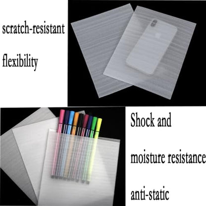 【Ultimate】Moving Packing Kit: 40 EPE Foam Pouches, Sheets, Fragile Stickers for Dishes Glassware - Complete Box Lining & Void Fill Protection Set