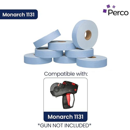 Pricing Labels for Monarch 1131 Blue - 20,000 Labels w/ 8 Rolls Value Pack, 1 Sleeve - Made in USA - color: Blue, size: 1 Sleeve
