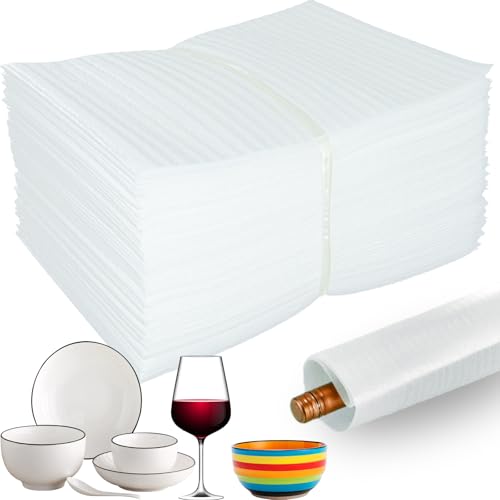 Cushion Foam Wrap Pouches for Moving(50 Pack 12"x16'') - size: 12"X 16" 50PCS