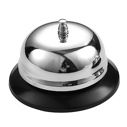 Metal Anti-Rust Desktop Call Bells Customer Service Bells Pet Training Bells Kitchen Tool For Table Desktop Counter, Small