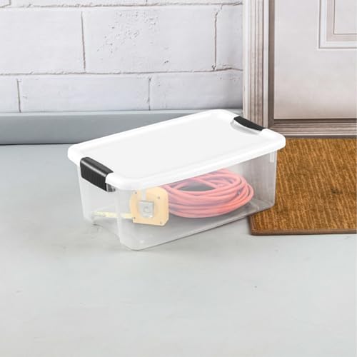Sterilite Ultra Latch Box with Lids for Home and Office, 18 Quart, 24-Pack - size: 18 Quart, style: 24-Pack