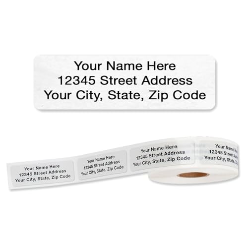 Colorful Images Return Address Mailing Labels, 3/4" x 2 1/2" - color: Clear, size: 500 Count