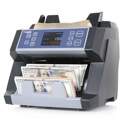 Cassida Money Bill Counter I Business Grade I 1,400 Notes/Min I 6600 UV - size: Medium (6600 Uv)