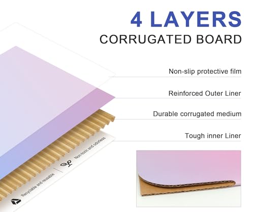 8x8x4 Medium Shipping Boxes, 30 Pack Purple Cardboard Mailer Box, Gift Boxes for Packaging Small Business - color: Purple Gradient, size: 8x8x4 in