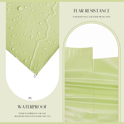 Metronic Poly Mailers 10x13 100 Pack Bulk Shipping Bags for Clothes/Books - color: Avocado Green, size: 10X13 100PC